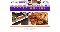 Desktop Screenshot of okiasianvernon.com
